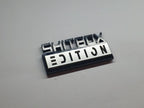 High Quality shitbox edition badge! High gloss acrylic! Weatherproof!