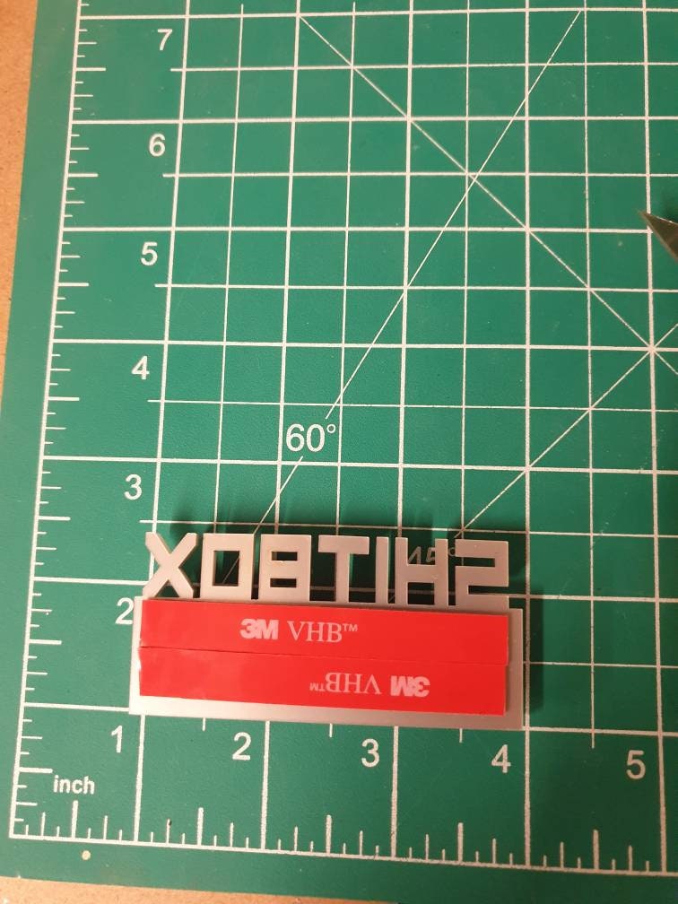 High Quality shitbox edition badge! High gloss acrylic! Weatherproof!