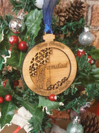 Personolised memory bauble, grandad, grandma, dad, mum, brother, sister, uncle, aunty. Bespoke.
