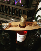 personalised double Champagne/wine butler. ***Your own choice of text*** anniversary gift? Valentines day? Birthday, Bespoke.
