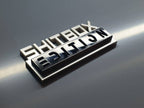 High Quality shitbox edition badge! High gloss acrylic! Weatherproof!