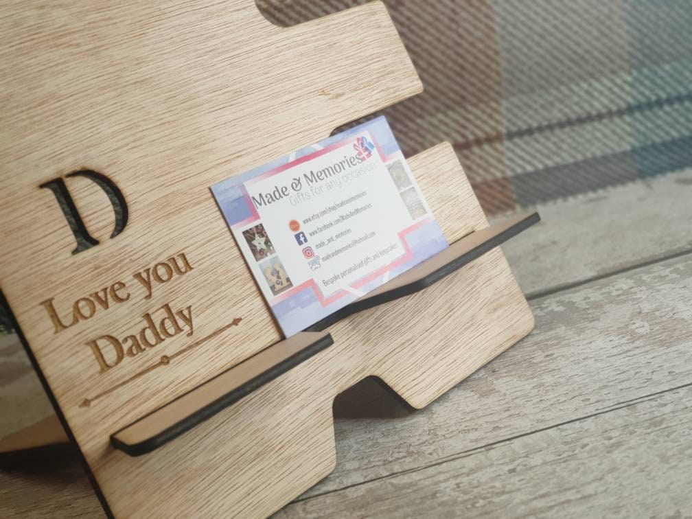 Slot and Store docking station, desk/bedside tidy, storage, great gift for him or her! Personalised! Bespoke, great gift for valentines day!