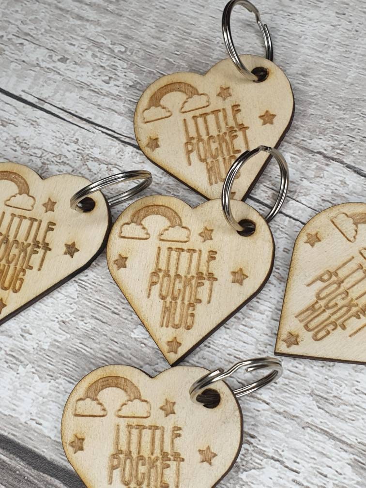 Pocket hug key chain! Send to family and friends during lockdown! Gift!