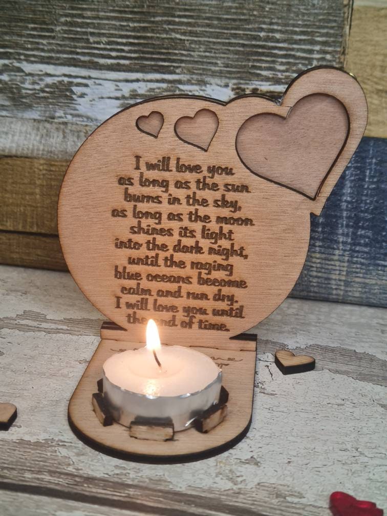 Personolised candle display photo frame! Valentines day, Christmas gift, birthday, anniversary, fathers day, mothers day, wedding gift.