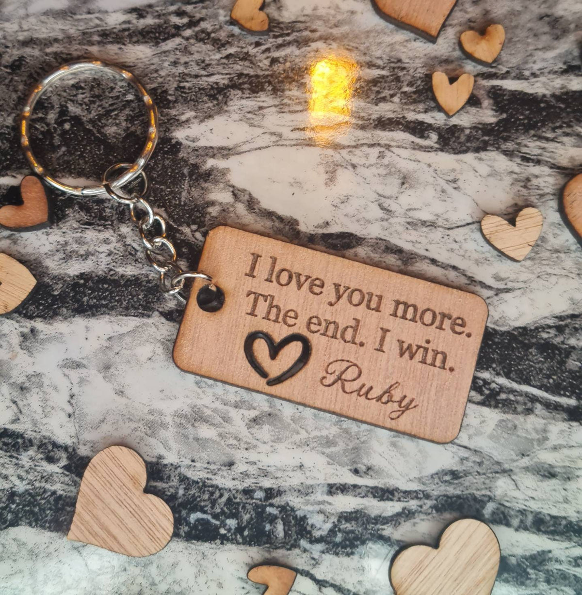 Funny personalised keychain, valentines, birthday, anniversary, wedding, fathers day, new baby, friends, Christmas gift