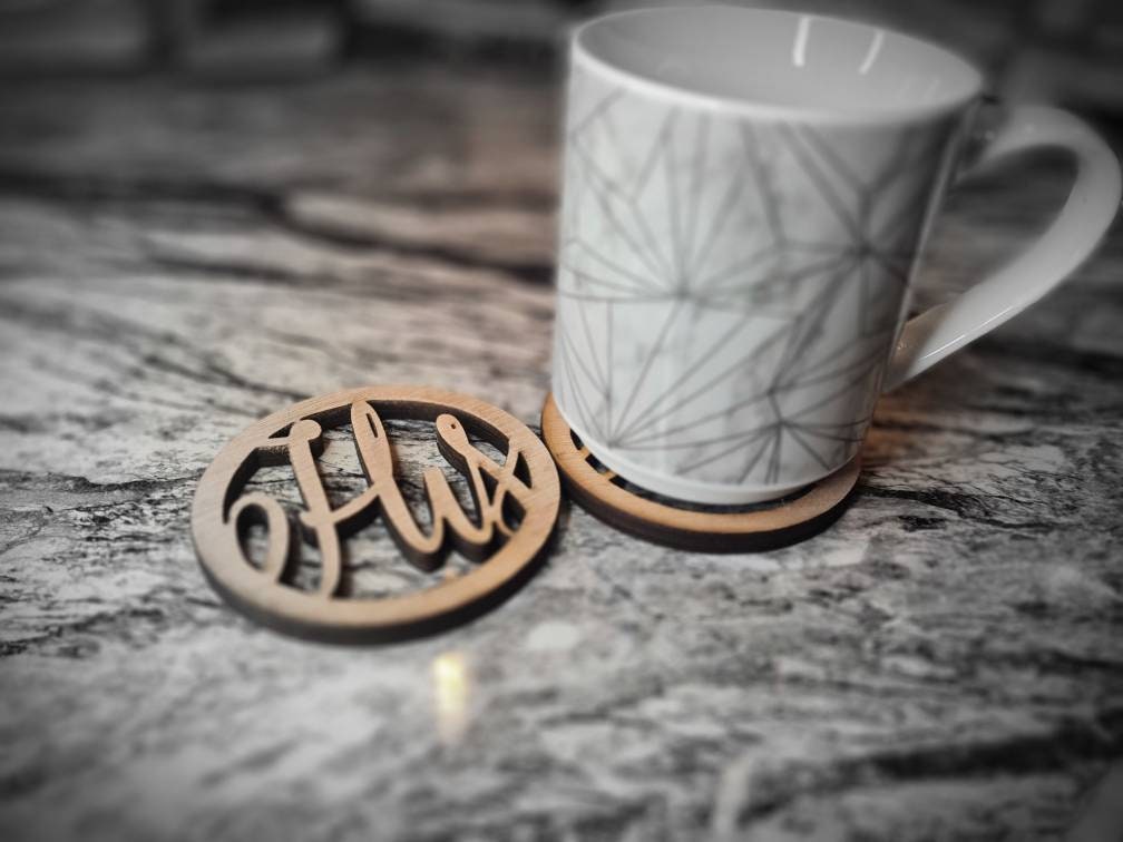 X 2 his and hers drinks coasters, options depending on orientation, male and male, female and female Great gift, wedding engagement 1st home
