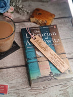 Personolised wooden bookmark, birthday, anniversary present. Mothers and fathers day gift, graduation, grandma, friend, grandad, valentines