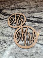 X 2 Mr and Mrs drinks coasters, options depending on orientation, male and male, female and female Great gift, wedding, engagement, 1st home