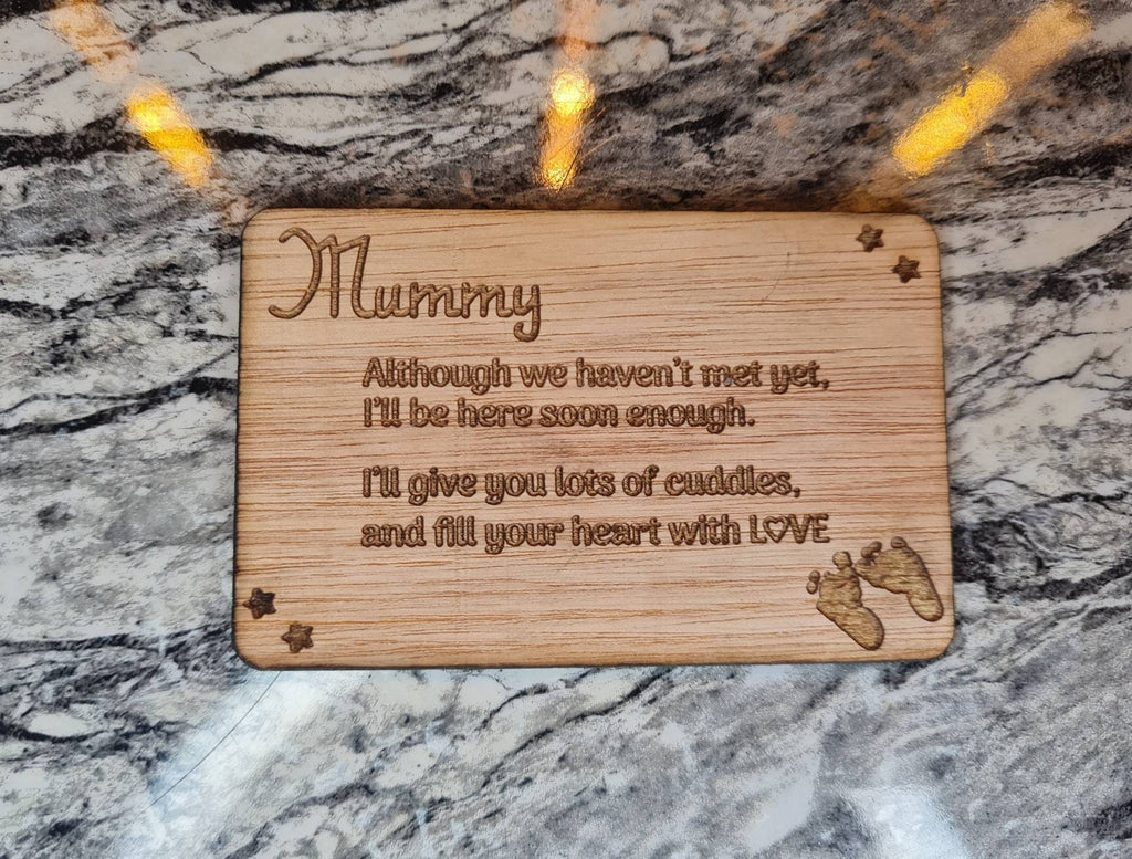 Purse card, great gift for any occasion, mothers day, mum gift, valentines day, birthday, anniversary, reminder, new baby, bump, pregnant