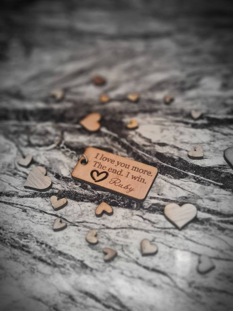 Funny personalised keychain, valentines, birthday, anniversary, wedding, fathers day, new baby, friends, Christmas gift
