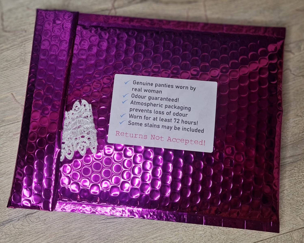 Pantie Sniff prank! Sent direct to victims door! Panty knicker smelling, embarrassing prank to send to friend, partner, family or colleague!