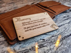 Purse card, great gift for any occasion, mothers day, mum gift, valentines day, birthday, anniversary, reminder, new baby, bump, pregnant
