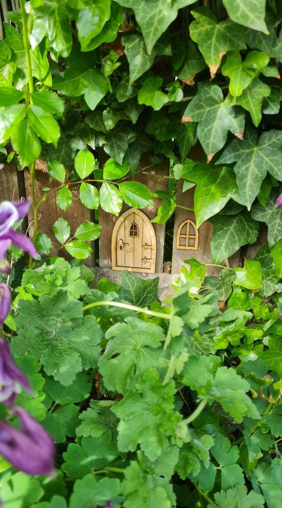 Fairy door kit - Build yourself - fairy house - garden - patio - magical - great gift for kids - summer - decoration