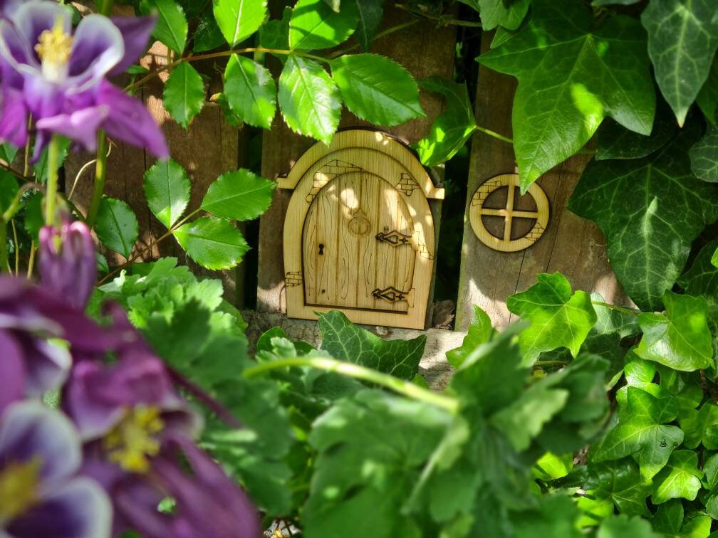 Fairy door kit - Build yourself - fairy house - garden - patio - magical - great gift for kids - summer - decoration