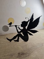 Fence Top Pixie Piper - Fairy - fairy house - garden - patio - magical - great gift for kids - summer - decoration - garden bar - bbq home