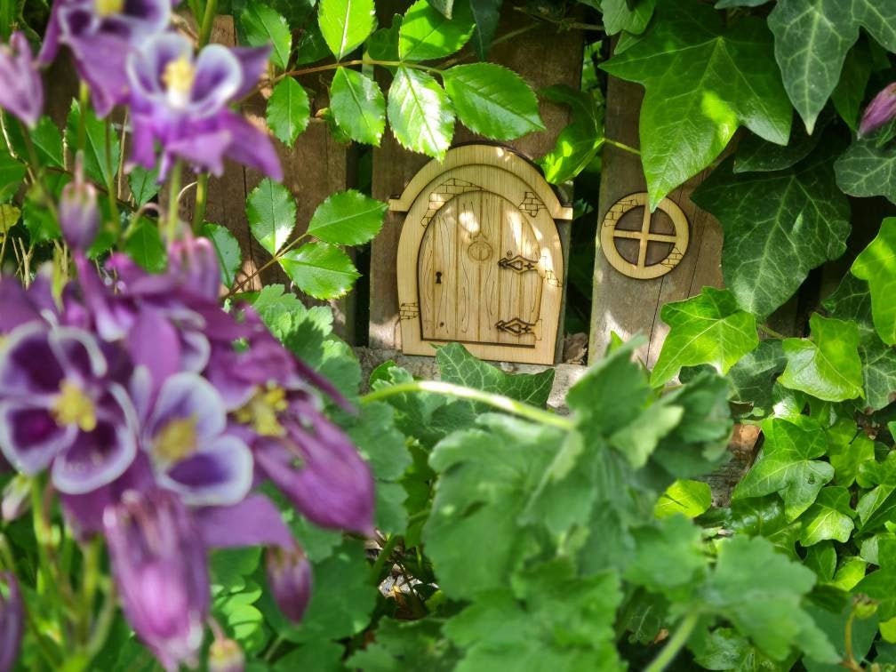 Fairy door kit - Build yourself - fairy house - garden - patio - magical - great gift for kids - summer - decoration