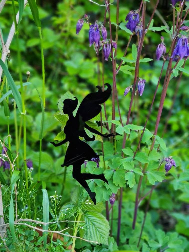 Hovering Fairy - Flying Pixie - fairy house - garden - patio - magical - great gift for kids - summer - decoration - Door - flower decor bbq