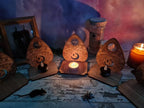 Ouija board game planchette - Candle display stand - Beautiful yet spooky Halloween decoration - novelty - decor - home - zombie - witch