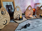 Ouija board game planchette - Candle display stand - Beautiful yet spooky Halloween decoration - novelty - decor - home - zombie - witch