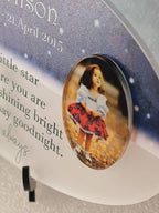 Beautiful personalised childs memorial - anniversary gift - remembering - grave stone - Grave marker - ashes - urn - plot sign - plaque -