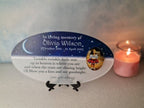 Beautiful personalised childs memorial - anniversary gift - remembering - grave stone - Grave marker - ashes - urn - plot sign - plaque -