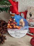 Personalised Christmas memory bauble - picture of your loved one - Remember - memorial - xmas - gift - present - tree - decoration - decor