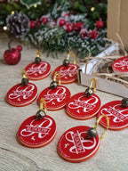 Rudolph's lost Tag - Personalised - great stocking filler - children's surprise - lost button - driving license - keepsake - first Christmas