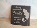personalised Reptile Memorial grave marker, memorial slate, indoor or outdoor remember your pets, Lizard - Gecko - Snake - Tortoise - iguana