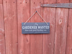 Funny garden decoration - engraved onto high quality Welsh slate - great gift for garden lover - Gardening - flowers - rockery - yard art