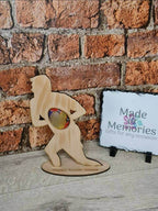 Personalised Novelty rugby egg holder! Great easter gift! Rugby league, super, stand, valentines day, birthday present, ball