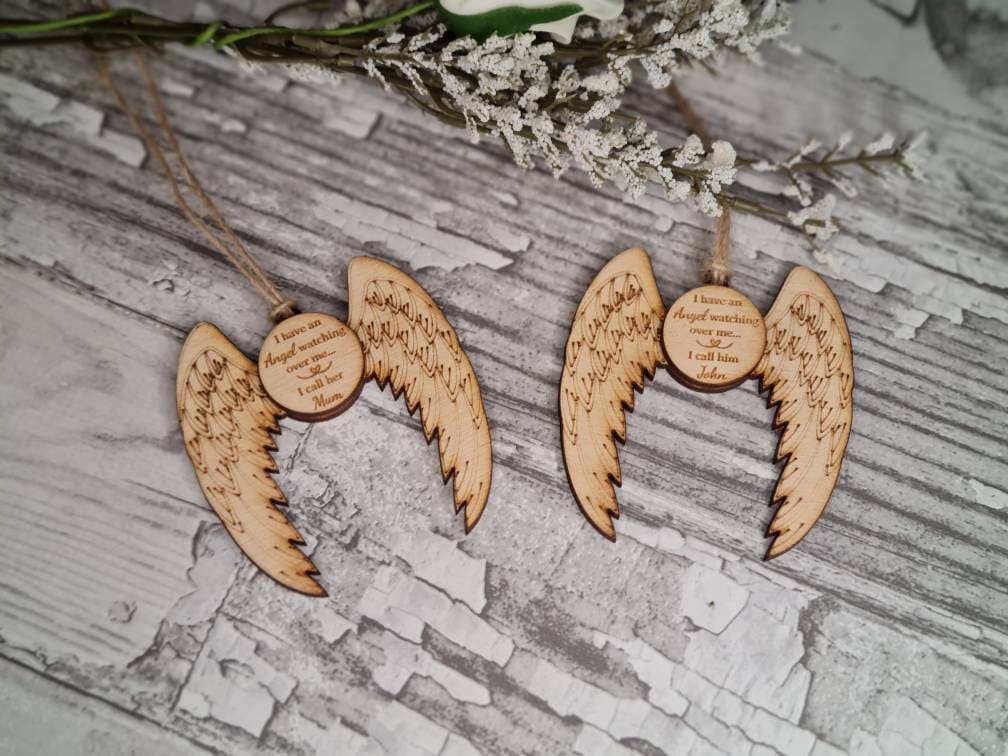 Personalised hanging memorial ornament. Stunning remembrance item. Display, memories, lost loved one, anniversary of death, birth, car, van
