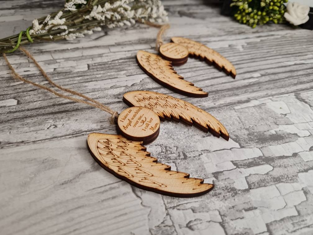 Personalised hanging memorial ornament. Stunning remembrance item. Display, memories, lost loved one, anniversary of death, birth, car, van