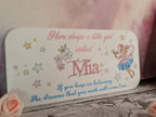 Personalised Magical Fairy bedroom door sign - Little girl - princess- fairytale - pink - decor - decoration - play room - print