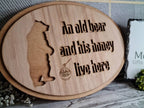 Funny novelty home sign - grandparents gift - mum and dad - parents - birthday - fathers day - anniversary - new home - present - humor