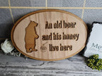Funny novelty home sign - grandparents gift - mum and dad - parents - birthday - fathers day - anniversary - new home - present - humor