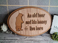 Funny novelty home sign - grandparents gift - mum and dad - parents - birthday - fathers day - anniversary - new home - present - humor