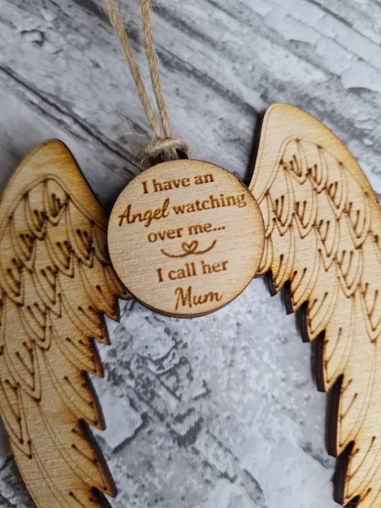 Personalised hanging memorial ornament. Stunning remembrance item. Display, memories, lost loved one, anniversary of death, birth, car, van