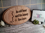 Funny novelty home sign - grandparents gift - mum and dad - parents - birthday - fathers day - anniversary - new home - present - humor