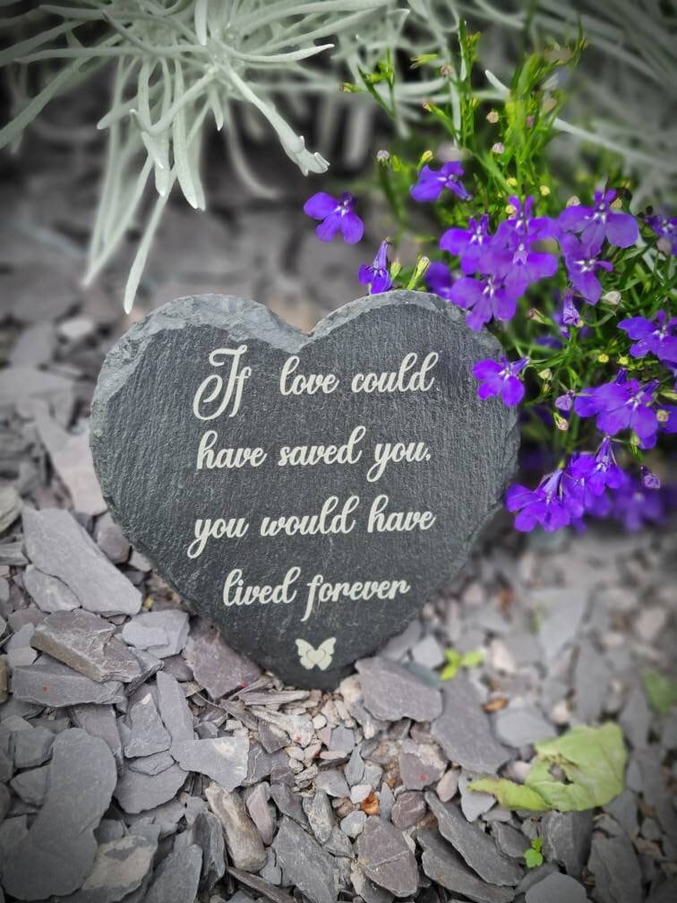 Memorial Grave Decoration, memorial slate, indoor or outdoor, remembering your loved ones, Dad, Mum, Aunty, Uncle, Grandma, grandad, marker