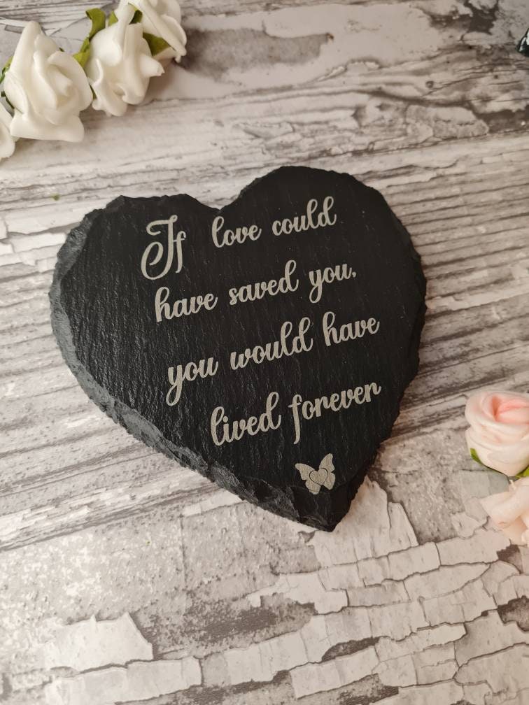 Memorial Grave Decoration, memorial slate, indoor or outdoor, remembering your loved ones, Dad, Mum, Aunty, Uncle, Grandma, grandad, marker
