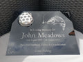 Personalised fishing memorial grave marker, Temporary headstone, outdoor, remembering your loved ones, Dad, Uncle, Brother, grandad, Carp