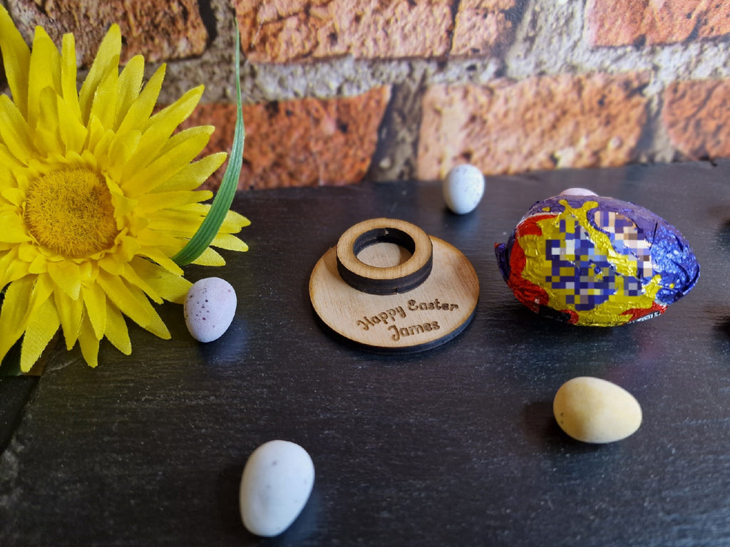 Novelty trophy style egg holder! Great easter gift! Funny, Kids, Child, stand, valentines day, birthday present, bunny - egg hunt - treats