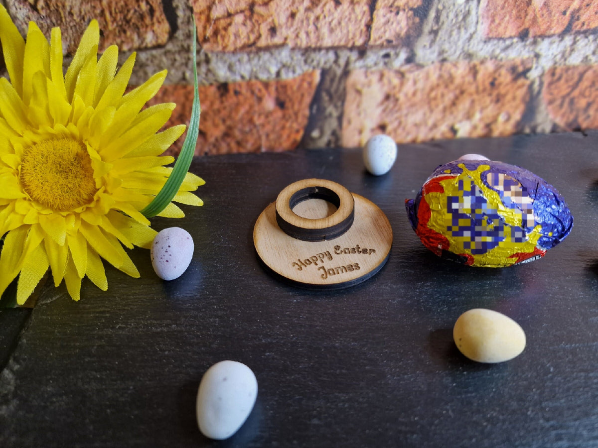 Novelty trophy style egg holder! Great easter gift! Funny, Kids, Child, stand, valentines day, birthday present, bunny - egg hunt - treats