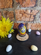 Novelty trophy style egg holder! Great easter gift! Funny, Kids, Child, stand, valentines day, birthday present, bunny - egg hunt - treats
