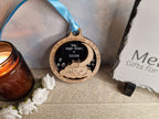 Beautiful Baby memorial bauble hanging ornament, lovely item to remember a lost child. Beautiful gift, for anniversary of death? memory