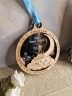 Beautiful Baby memorial bauble hanging ornament, lovely item to remember a lost child. Beautiful gift, for anniversary of death? memory