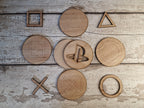Gaming sign wall plaque - Gamer - Man cave - Gift - Den - Console - PC - Child - Children - Teenager - Joypad - Mouse - Games - Wall art