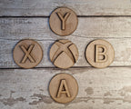 Gaming sign wall plaque - Gamer - Man cave - Gift - Den - Console - PC - Child - Children - Teenager - Joypad - Mouse - Games - Wall art