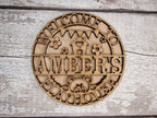 Personalised Playhouse Name Plaque - Child Name Sign - Tree house - Gift - Den - Wendy house - Garden - Child - Children - Nursery