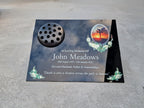 Personalised memorial grave marker, Temporary headstone, outdoor, remembering your loved ones - Male - Female - decoration - Angel - Cross